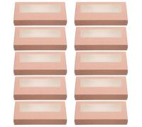 MAGICLULU False Eyelash Storage Boxes and Glitter Paper Material Portable 20pcs with Lid Makeup Organiser Storage for False Eyelash Packaging and Nail Art Display