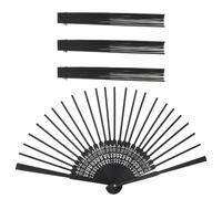 MAGICLULU Fan Crafting Lightweight Bamboo 4pcs and Sturdy Folding Frames Material Supplies for Artistic Chinese Japanese Style DIY Projects Decorations