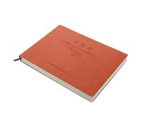 MAGICLULU Faux Leather Form Handbook Simple Account Book Easy to Carry and Store Stylish Design for Office and School Use by Educators and Commuters