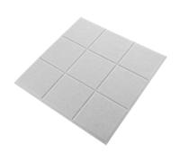 MAGICLULU Felt Pin Board with Strong Adhesive for Classroom Decorating - Modern Artistic Style 30Cm X 30Cm Grey Notice Board for Photos, Messages and Posters