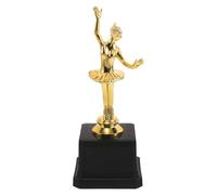 MAGICLULU Field Day Trophy Award Dance Competition Awards Lightweight Plastic Dance Contest Trophy Gold Finish for Participants School Game Night Lasting Motivation and Safe Transport