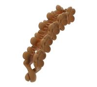 MAGICLULU Flower Hair Clip PC Coffee Non-slip Portable Simple Design for Braids and Back the Head for Women