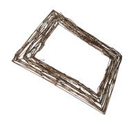 MAGICLULU Flower Wreath Base Rattan Twig Base Natural Vine Rattan High Ornamental DIY Accessories for Door Decoration