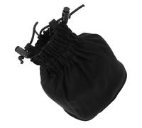 MAGICLULU Foldable Hair Dryer Diffuser Cover Silver Canvas Styling Hood Universal Hair Blower Bag Portable Accessory