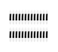 MAGICLULU for Precision Application 100pcs Double-ended Eyeshadow Brushes round Sponge Tips Made of Sponge and, for Parties and Performances