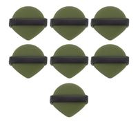 MAGICLULU Foundation Makeup Powder Sponge 7Pcs Washable Double-Sided Cosmetic Sponges for Face Application with Water-Activated Expansion