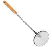 MAGICLULU Frying Food Spoon Cake Making Spoon Stainless Steel Comfortable for Handling Ergonomic Covered Handle Simple Design Kitchen Use Assorted Style