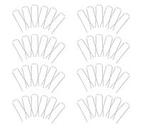 MAGICLULU Galvanized and Easy to Secure Wreath Making Floral Pins M-shaped 150pcs Zinc Alloy for Garden Landscaping Floral Materials