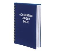MAGICLULU General Ledger Accounting Book and Expense Tracker Notebook for Income and Expense Recording, Featuring Budget Planning and Transaction Management, Made with Paper and Pp
