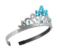 MAGICLULU Girls Party Crown Headband Crystal Headpiece Snowflake Sparkling Rhinestones Boys and Girls Festival Accessories Cute Hair Ornament for Special Occasion