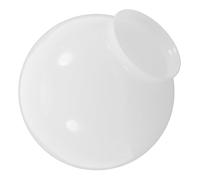 MAGICLULU Glass Globe Lampshade Frosted Milk White 150mm Diameter Replacement Glass Shade for Ceiling Fan and Wall Light Fixtures Household Lighting Accessory