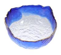 MAGICLULU Glass Nail Soaking Bowl Nail Color Removing Bowl Softening Soak Deep Enough to Store Size Hand for Home DIY