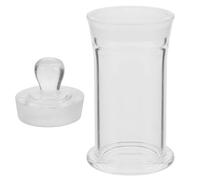 MAGICLULU Glass Sample Vial Laboratory Bottle Lightweight Glass Bottle with Solid Base Design for Education and Life Science Applications