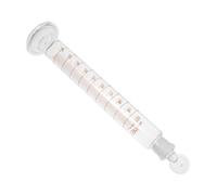 MAGICLULU Graduated Glass Measuring Cylinder with Frosted Plug and Round Base Hard Glass Chemistry Glassware for Precise Lab and Home Experiments