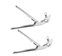 MAGICLULU Grill Grate Lifter and Grill Gripper Set, Iron Plating BBQ Tools, Charcoal Net Carrier Clip for Outdoor Camping and Barbecue Accessories