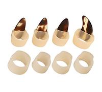 MAGICLULU Guzheng Accessories Nail Covers Non-slip Reusable Silicone Nail Protection for Guzheng Practice