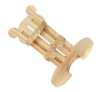 MAGICLULU Hamster Water Bottle Vertical Storage Holder with Adjustable Height Easy to Use Wooden Stand for Drinking Water Simple and Light in Weight