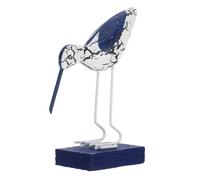 MAGICLULU Handcrafted Seagull Figurine Unique Bird Sculpture for Coastal Home Decor Mediterranean Style Wooden Bird Statue for Indoor Outdoor Use Nautical Landscaping Accent Decoration