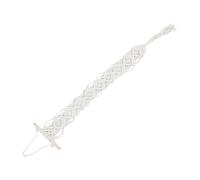 MAGICLULU Handwoven Boho Sunglasses Holder Wall Mounted Organizer with Wood and Cotton Rope, Vertical Design for Secure and Stable Storage, for Dorms and Bathroom Display
