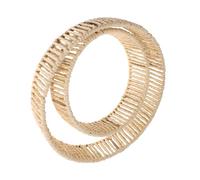 MAGICLULU Handwoven Paper Rope Lampshade Replacement for Pendant Lights Ceiling Fixtures Rustic Woven Decorative Pendant Light Shade for Chandeliers Wall Sconces and Floor Lamps