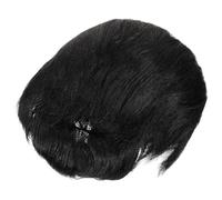 MAGICLULU Heavy Cosplay Wig for Men Vintage Black Punk Style Hairpiece for Parties Concerts and Themed Events Stylish Adult Costume Accessory
