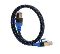 MAGICLULU High-speed Cat7 Ethernet Cable with Double Shielded Pvc and Copper Material, Flat Design for Nas and Printers, Fast Data Transfer Network Cable for Reliable Router Connection