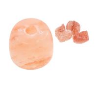 MAGICLULU Himalayan Salt Rock Chunk for Lamp Replacement Natural Pink Crystal Salt Bulk with LED Soft Illumination for Home Spa Office Decoration and Relaxing Ambiance