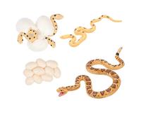 MAGICLULU Imitation Snake Life Cycle Figurines Educational Cognitive for Lightweight Model for Understanding Reptile Growth and Biology