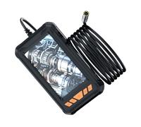 MAGICLULU Industrial Borescope Camera with Screen Inspection Camera Design Flexible Neck for Plumbing and Automotive Use Built Lights for Optimal Visibility Cable