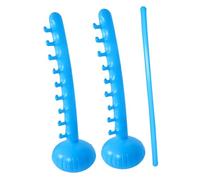 MAGICLULU Inflatable Limbo Jumping Stick for Blue Backyard Game for Indoor Outdoor Parties and Park Activities Balance Coordination Versatile Fun for Family