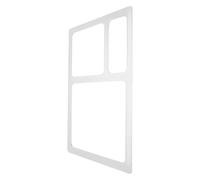 MAGICLULU Inlay Router Template Acrylic 3-Pocket Rectangular Valet Tray Stencil Router Jig for Woodworking Craft Projects