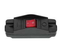 MAGICLULU Inline Waterproof Rocker Switch 16A Ip65 Flame Retardant with 14Awg Cord for Electrical Light and Lamp Repair Kit Suitable for Christmas Tree Light