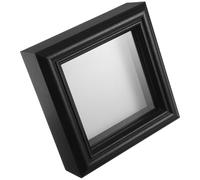 MAGICLULU Insect Display Frame Shadow Box 5-Inch Black Glass Picture Frame 12.8x12.8cm Tabletop Display Case for Butterfly and Bug Specimen Collection