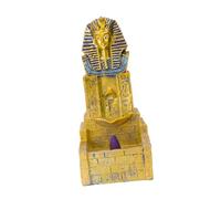 MAGICLULU Intricate Design Egyptian Incense Burner Resin Craft Backflow Smoke for Meditation Room