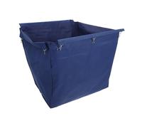 MAGICLULU Janitorial Cart Bag Replacement with Hook Large Capacity Utility Cleaning Trolley Bag Durable Oxford Cloth for Waste Collection and Housekeeping