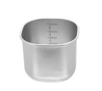 MAGICLULU Japanese Rice Measuring Cups: 260ml Rice Cooker Measuring Scoop Stainless Steel Graduated Cup Baking Container Scoop for Dry Liquid Foods
