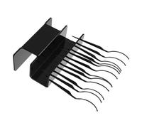 MAGICLULU Lash Extension Display Stand with False Eyelash Sticks Black Lash Cart Organizer for Salon and Beauty Events Sturdy Eyelash Showcase Holder for Efficient Storage and Professional