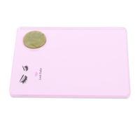MAGICLULU Lash Tray Holder Acrylic Eyelash Extension Pallet Strip Adhesive Holder with Pink Eyelash Plate for Salon