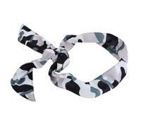 MAGICLULU Lightweight Breathable Camouflage Sweat Wicking Workout Headband for Men and Women, Polyester Sport Tie Headband for Running, Yoga and Gym Exercises