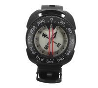 MAGICLULU Lightweight Waterproof Dive Compass with Fully Sealed Construction, Black Tpu and Abs Material, Suitable for Orienteering and Scuba Diving, Navigation Wrist Tool for Divers