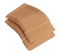 MAGICLULU Lipstick Packaging Boxes Eco-friendly for 50pcs Kraft Paper DIY Paper Boxes Lip Balm and Lip Gloss Essential Oil for Cosmetic Storage and Gift Wrapping