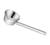 MAGICLULU Long Handle Water Ladle, 14cm Stainless Steel Garden Watering Dipper Stew Ladle Big Scoop Canning Ladle Hotel Canteen Ladle Baby Bath Rinse Cup Watering Scoop for Kitchen Gardening
