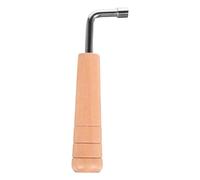 MAGICLULU Lyre Harp Tuning Wrench Wooden Handle Universal 4- Metal Tuning Spanner for Autoharps Melody Harps and Small String Instruments for Musicians