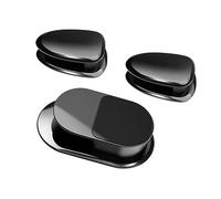 MAGICLULU Magnetic Car Phone Mount Holder 3pcs Mini Hook Set for Car Home Office Strong Adhesive with Iron Sheet Compatible with Smartphones