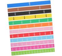 MAGICLULU Magnetic Fraction Tiles for Educational Math Supplies Montessori Fraction Strips Logical Thinking Development Math Game for Preschool Elementary