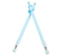 MAGICLULU Magnetic Pencil Blue for Music Stand 2pcs with Adjustable Grip and Eraser Music Stand Attachable Pencil for Musicians and Teachers and Practice Room