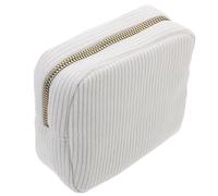 MAGICLULU Makeup Organizer Travel Makeup Bag Corduroy Compact Size Cosmetic Pouch for Organizing Cosmetics at Home and The Go