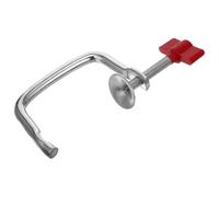 MAGICLULU Manual Pasta Maker Clip Replacement, Adjustable Fixing Clamp Accessory for Noodle Making Machine, Classic Red Universal Pasta Making Device Part for Home Kitchen Use