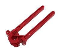 MAGICLULU Manual Pipe Bender Tool with Four Pipe Bending Slots for 3/16" to 3/8" Tubing Portable Stainless Steel and Plastic Construction for HVAC Tube Installations