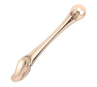 MAGICLULU Metal Eye Cream Roller Stick Zinc Alloy Portable Multifunctional Use Golden Face Cream Applicator Spatula for Delicate Skin around Your Eyes